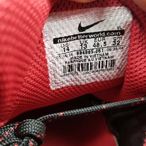 Nike Air Mens Size 14 Baseball Cleats Softball - Picture 4 of 8